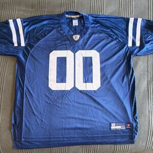 Indianapolis Colts NFL On Field Jersey NFL Equipment Blue/White Size 3XL